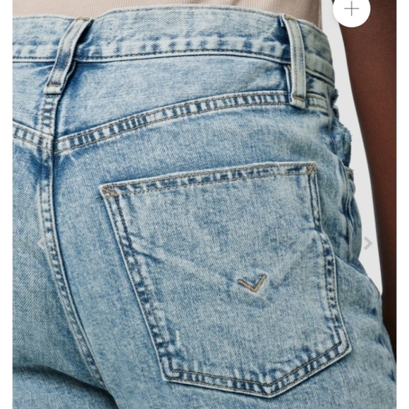 Hudson Jeans Jade High Rise Straight Loose Fit Jeans - Picture 4 of 12